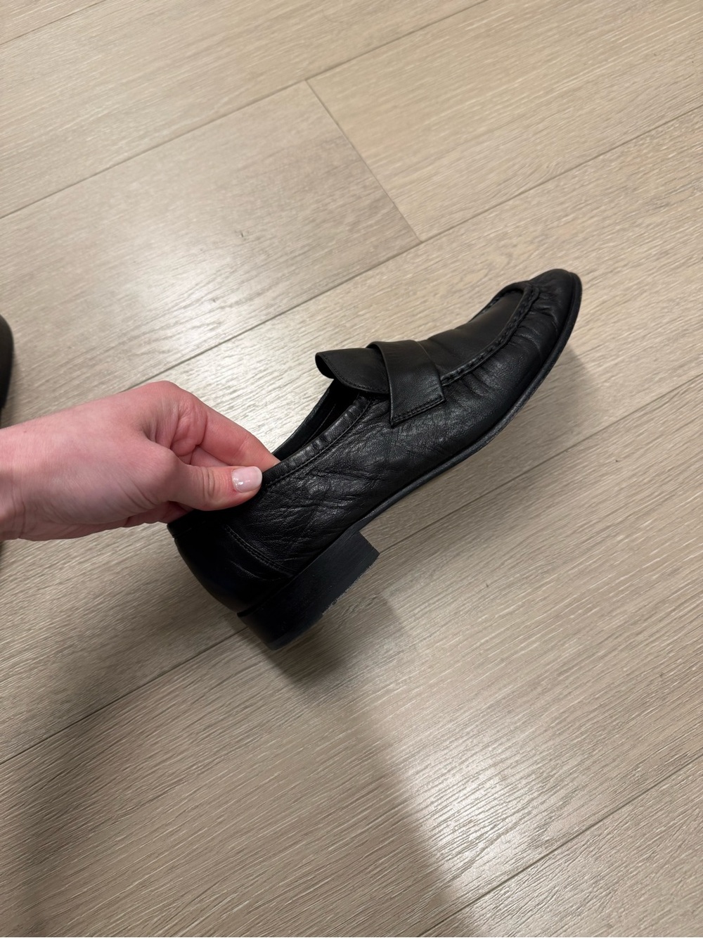 The Row Leather Loafers - Picture 3 of 9